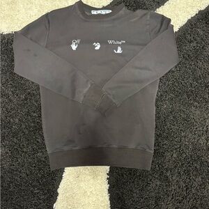 Off-White Black Men's Sweater